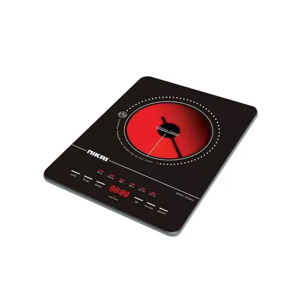 Nikai Electric Infrared Cooker 2000W LED Display 6 Preheat Cooking Option Touch Control NIC200A