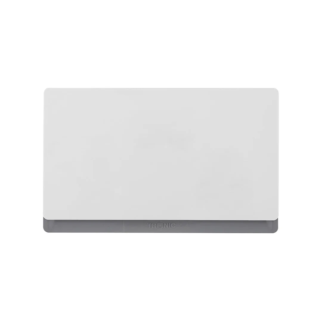 Tronic Ivory Blanking Plate - Screwless Finish, Polycarbonate