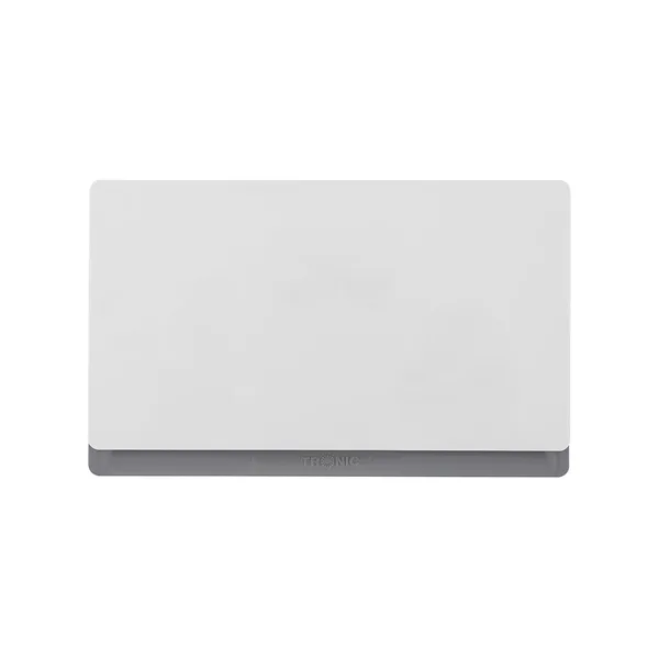 Tronic Ivory Blanking Plate - Screwless Finish, Polycarbonate
