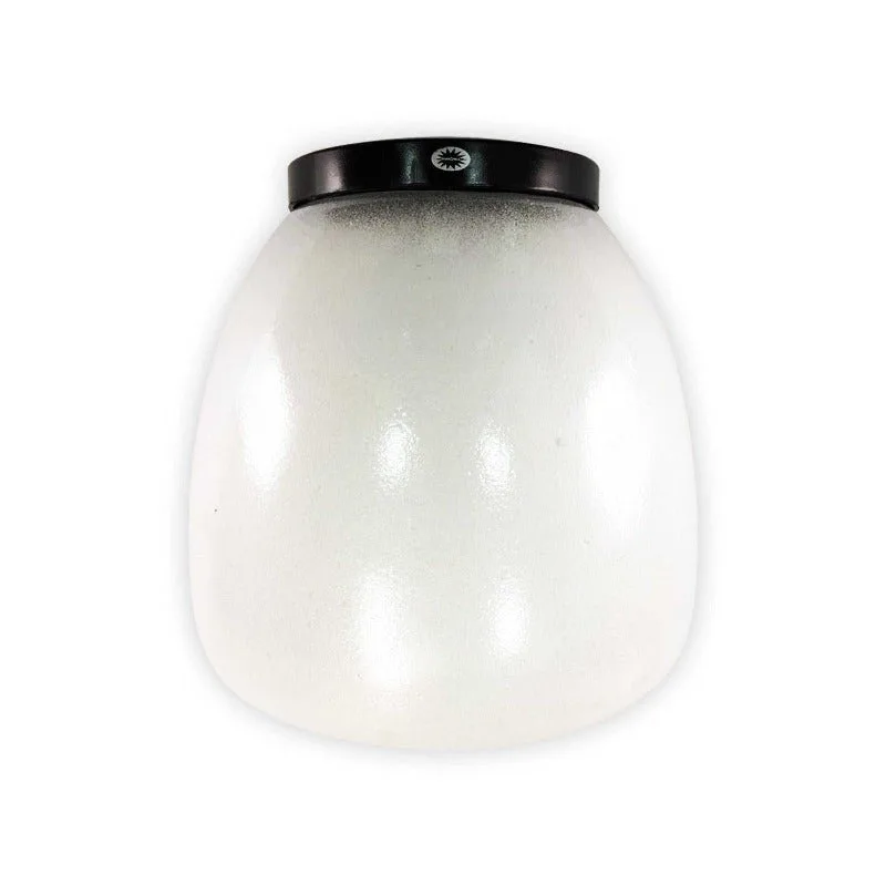Tronic Dome White Tinted Glass Ceiling Light