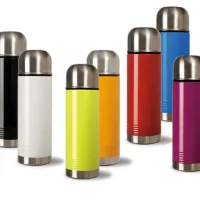 Tefal Senator Vacuum Flask 1L Thermal Bottle Stainless Steel Black Thermal Bottle Break Proof Thermos Insulated Vacuum Flask K3064414