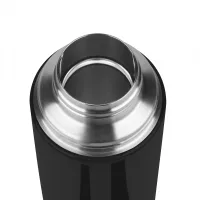 Tefal Senator Vacuum Flask 1L Thermal Bottle Stainless Steel Black Thermal Bottle Break Proof Thermos Insulated Vacuum Flask K3064414