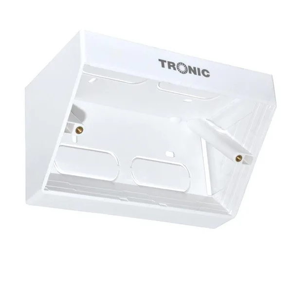 Tronic Trunking Slotted 25X25X2900mm 1.4mm white
