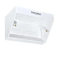 Tronic Trunking Slotted 25X25X2900mm 1.4mm white