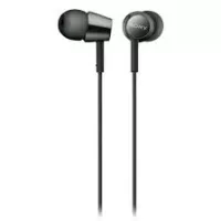 Sony In-Ear Type Headphones, 9 mm, Driver Unit, Neodymium Magnet, 1.2m Cord, Smartphone Compatible for Calls MDR-EX155APWQE