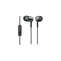 Sony In-Ear Type Headphones, 9 mm, Driver Unit, Neodymium Magnet, 1.2m Cord, Smartphone Compatible for Calls MDR-EX155APWQE