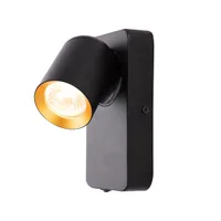 Tronic Wall Lamp Round Black