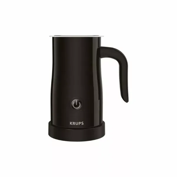 Krups Milk Frother Black 0.15L/0.30L, 450-500W, Automatic Frothing Control, Non-Stick Jug, 360° Cordless Base XL100840