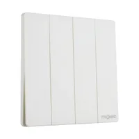 Tronic White Four Gang Two Way Switch