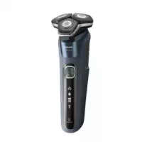 Philips Rechargable Touch Shaver Wet & Dry, SkinIQ Technology, Close-Cut and 360° Flex Shaving Heads, Li-ion Battery, 60min Run Time on 1hr Charge S5885