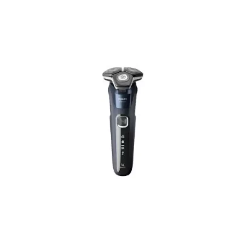 Philips Rechargable Touch Shaver Wet & Dry, SkinIQ Technology, Close-Cut and 360° Flex Shaving Heads, Li-ion Battery, 60min Run Time on 1hr Charge S5885