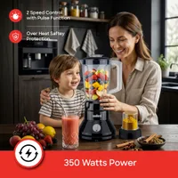 Sanford 2In1 Blender 1.6L Unbreakable Jar 350W - SF6803BR