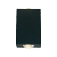 Tronic Black Rectangular Wall Light