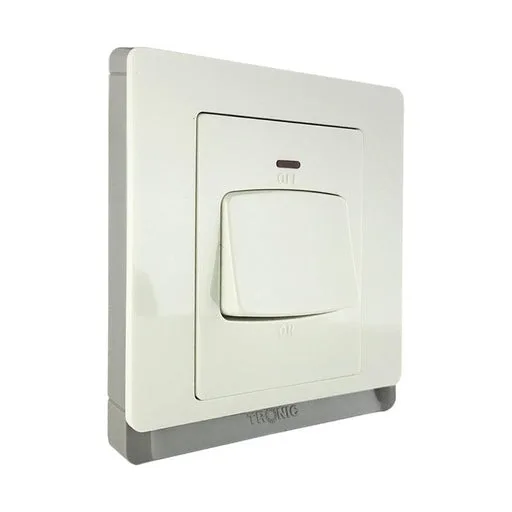 Tronic Ivory Double Pole Switch - 45Amps