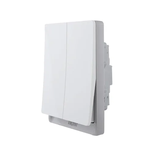Tronic 2-Gang 2-Way Switch - Ivory