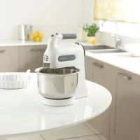 Kenwood Hand Mixer with Bowl 3L 350W 5 Speeds + Pulse 2 Attachments HM680