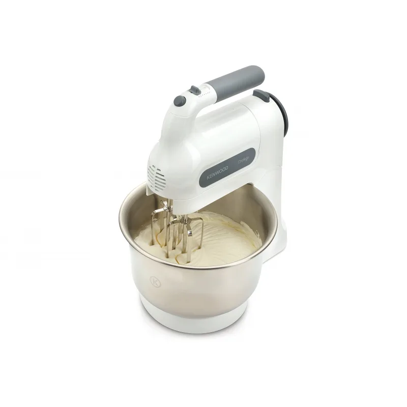 Kenwood Hand Mixer with Bowl 3L 350W 5 Speeds + Pulse 2 Attachments HM680