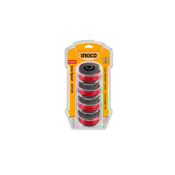 Ingco 4pcs Line Spool 1.6mm x 5m ALS1602