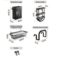 Nadstar Organizer Dish Rack Multi Layer Kitchen Tools Supplies Storage Rack Organizer M30026H