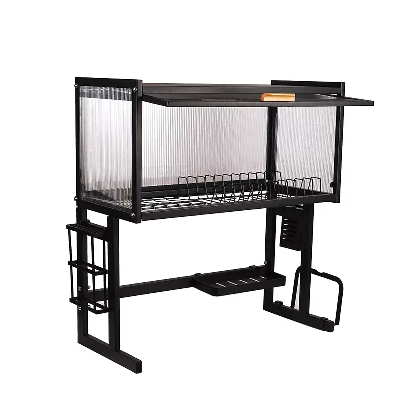 Nadstar Organizer Dish Rack Multi Layer Kitchen Tools Supplies Storage Rack Organizer M30026H