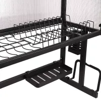 Nadstar Organizer Dish Rack Multi Layer Kitchen Tools Supplies Storage Rack Organizer M30026H