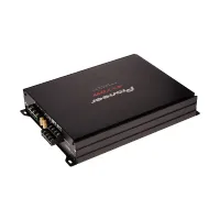 Pioneer Car Amplifier, 4 Channel Bridgeable Amplifier with Bass Boost, Steel Look, High Quality Components, Flexible Sound Tuning GM-E7004