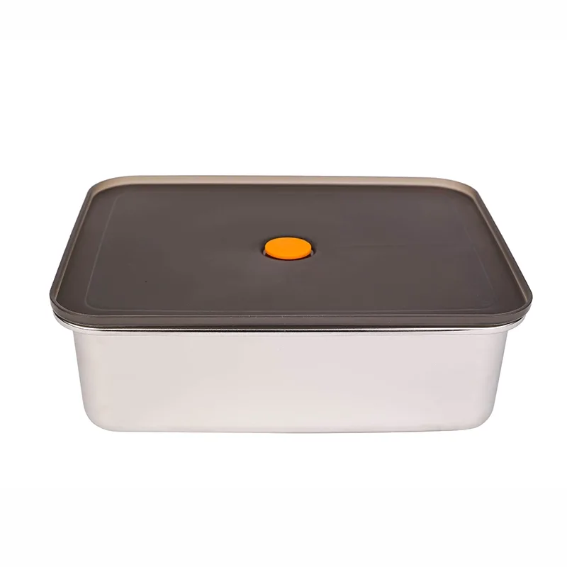 Nadstar Stainless Steel Food Storage 2900ml ECO-Friendly Lunchbox Compartments Stainless Steel Take Away SP0574