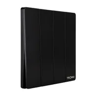 Tronic Black - 4 Gang 2 Way Switch