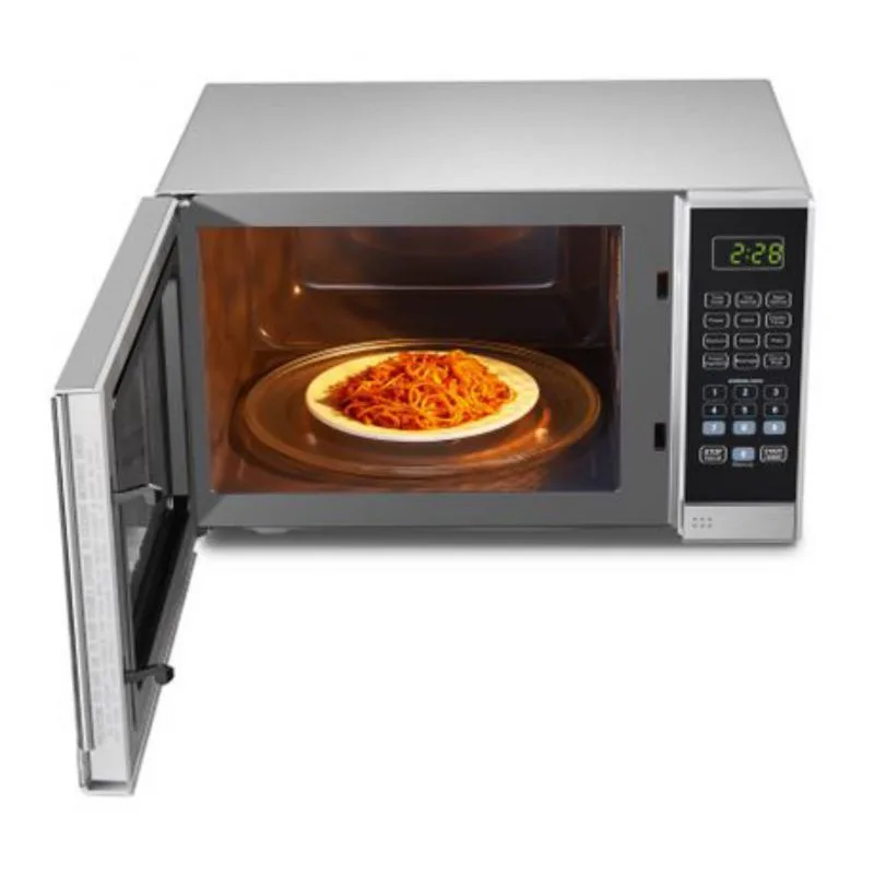 Hisense Microwave 36L 1000W Solo Digital, 10 Power Level, Defrost, Push Button, Mirror Finish H36MOMMI