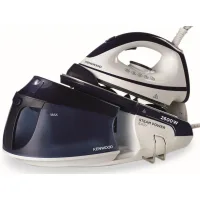 Kenwood Steam Iron Station 2600W with 1.8L Water Tank Capacity, Ceramic Soleplate, 180g Shot, Anti Drip, Auto Shut Off, Self Clean Function SSP20.000WB