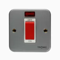 Tronic DP Metal Clad 45Amps Switch