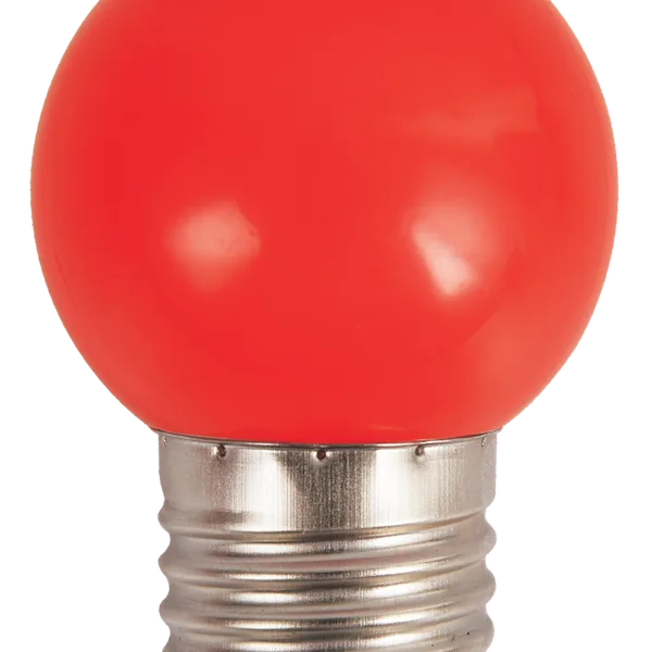 Tronic LED Bulb G45 1.5W Red E27