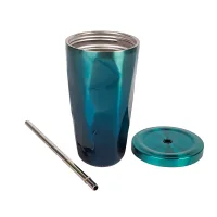 Nadstar Travel Mug 600ML With Lid & Straw Travel Coffee Mug Reusable Cup with Leakproof Lid 35052-16