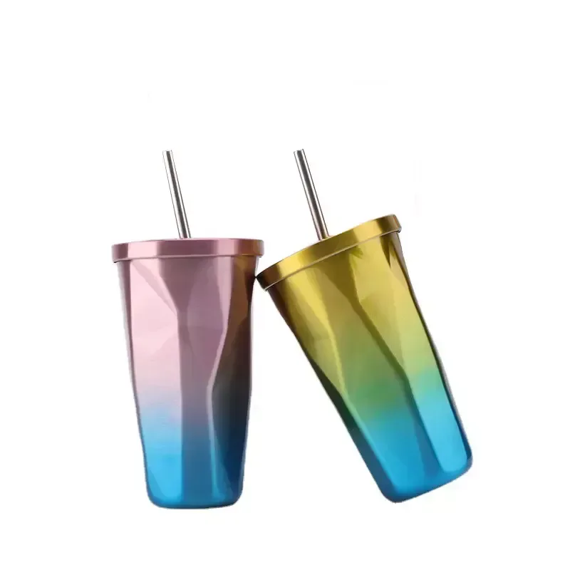 Nadstar Travel Mug 600ML With Lid & Straw Travel Coffee Mug Reusable Cup with Leakproof Lid 35052-16