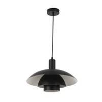 Tronic Modern Scandinavian Black Dome Pendant Light