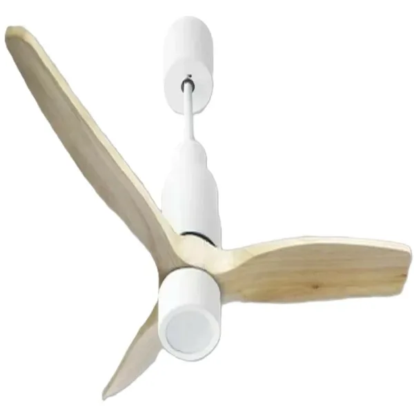 Commercial Electric LED Ceiling Fan 52" Solid Wood Blades, 35W DC Motor, Remote Control DCF-TB52181L