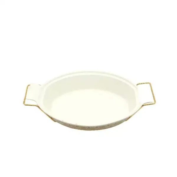 Nadstar Chafing Dish for Buffet Stoves Made of Ceramic Soup Pot Porcelain Food Serving 375-71