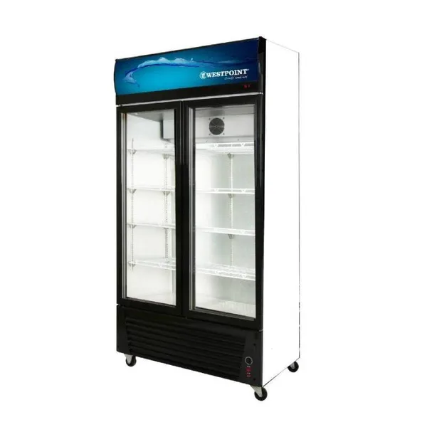 Westpoint Showcase Refrigerator 730L, Double Door, Adjustable Shelves WPFL-7324.T2