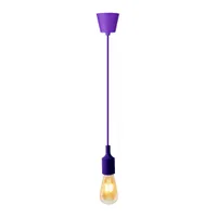 Tronic Hanging E27(Screw) Pendant Holder - Purple