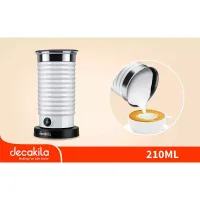 Decakila Milk Frother Electric 210ml 2 Mins Cold Frothing Time 550w Kecf015w 80ml frothing capacity and 210ml heating capacity 1 button easy to start