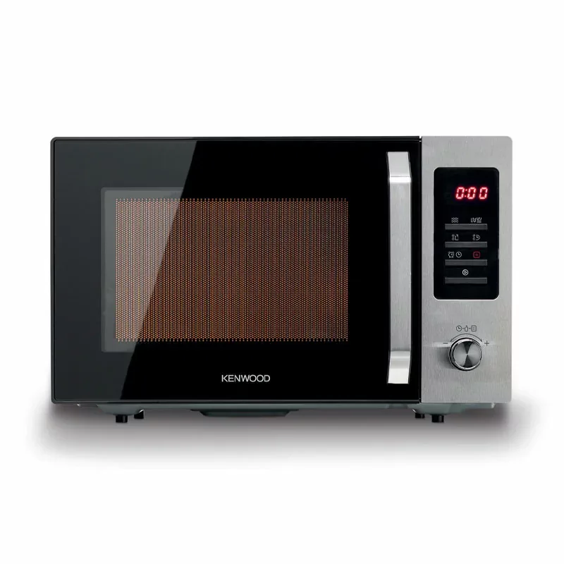 Kenwood Microwave 30l Digital 11 Power Levels 700w Mwm30.000bk - 95 Mins Timer Defrost Settings Glass Turntable 31.5Cm Pull Handle Door