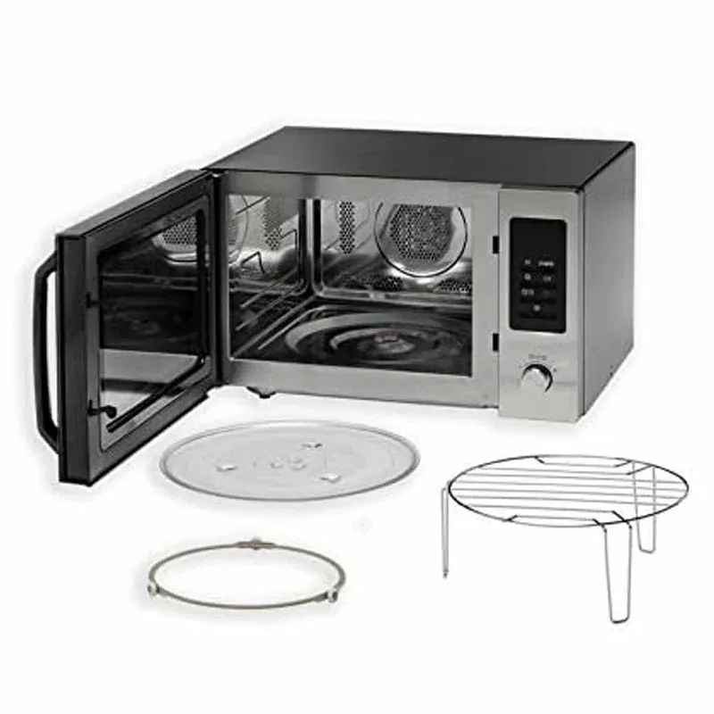 Kenwood Microwave 30l Digital 11 Power Levels 700w Mwm30.000bk - 95 Mins Timer Defrost Settings Glass Turntable 31.5Cm Pull Handle Door