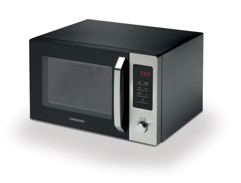 Kenwood Microwave 30l Digital 11 Power Levels 700w Mwm30.000bk - 95 Mins Timer Defrost Settings Glass Turntable 31.5Cm Pull Handle Door