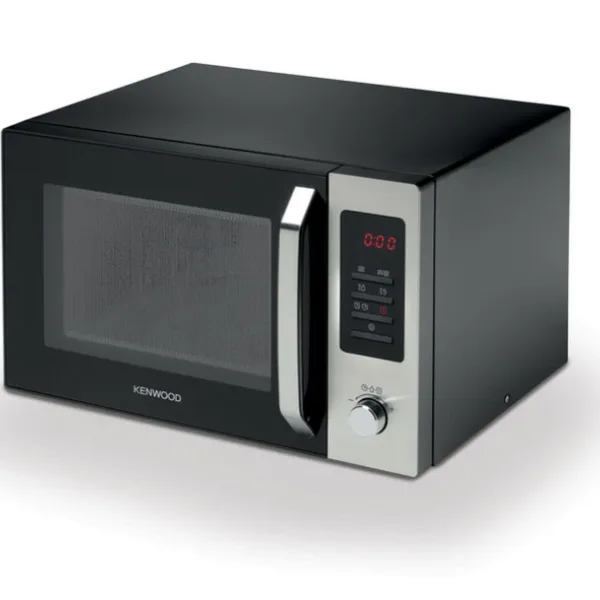 Kenwood Microwave 30l Digital 11 Power Levels 700w Mwm30.000bk - 95 Mins Timer Defrost Settings Glass Turntable 31.5Cm Pull Handle Door