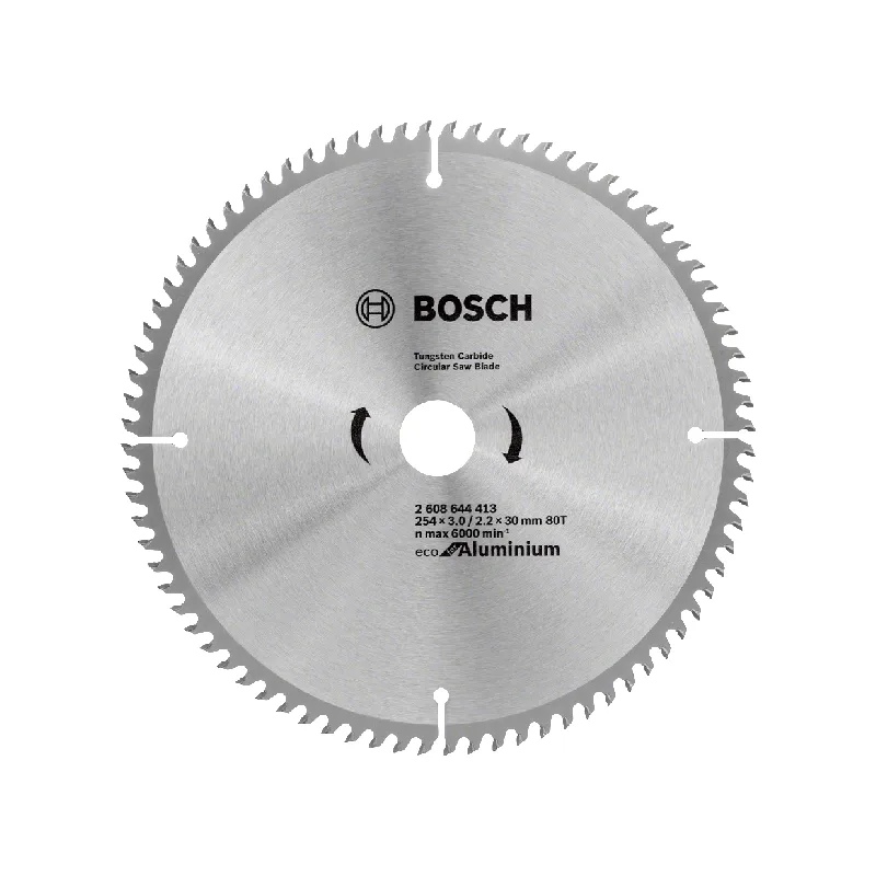 Bosch Eco Line Circular Saw Blade Aluminum 254mm 80 Teeth 2608644413 1 Bosch Eco Line Circular Saw Blade Aluminum 254mm 80 Teeth 2608644413