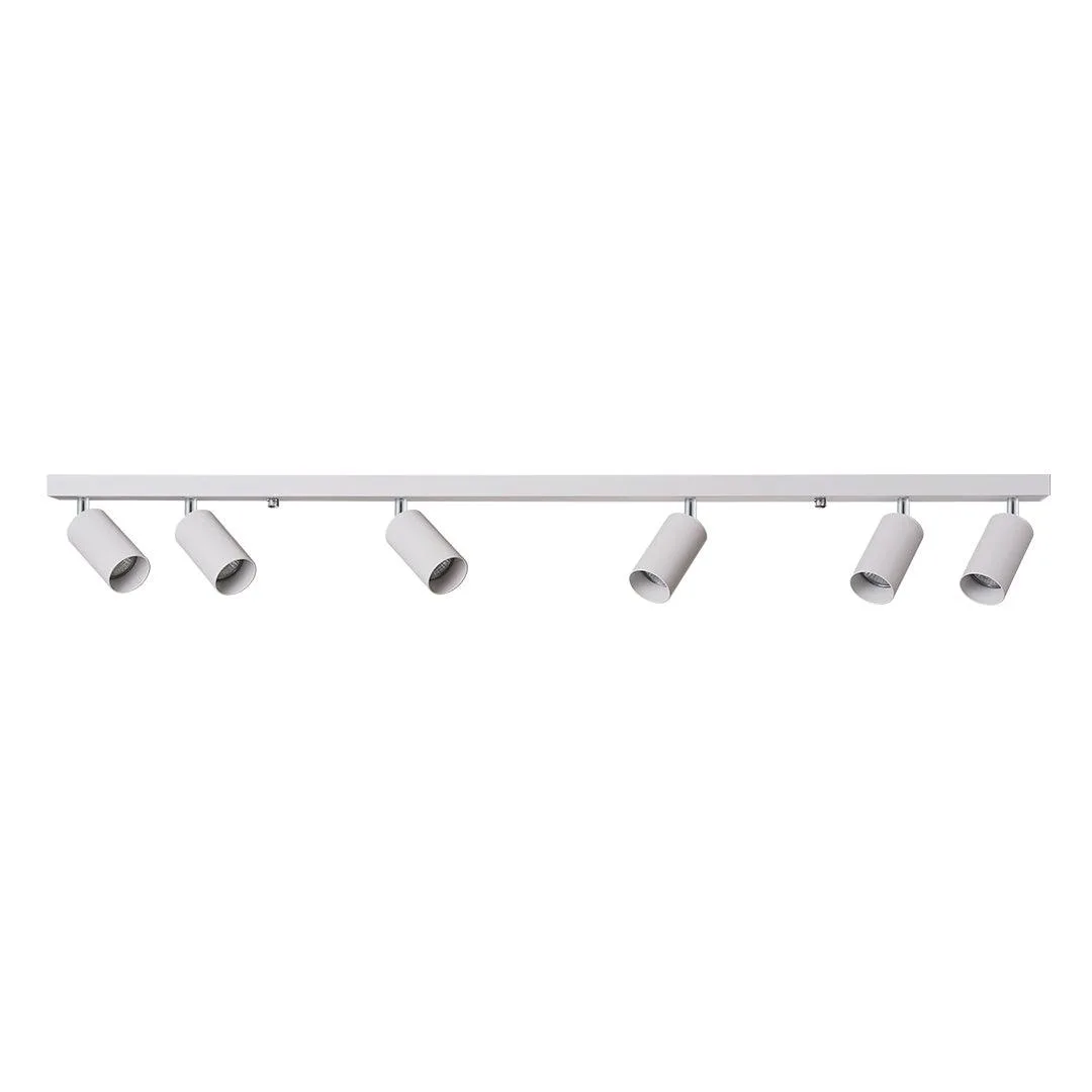 Tronic Spotlight Six Light White Bar