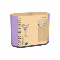 Ocean Wine Glass 2pcs Madison Cocktail 285ml Fine Rim Stemware 3015c1002g0002