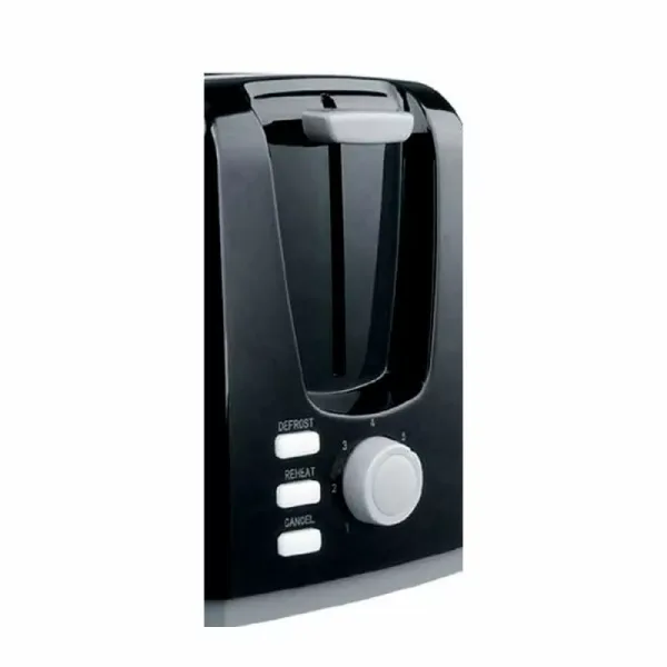 Nikai Toaster 2 Slice Browning Control 750W NBT555S1 Stainless Steel Panel On Plastic Housing With Cancel, Defrost And Reheat Functions Detachable Drip Tray