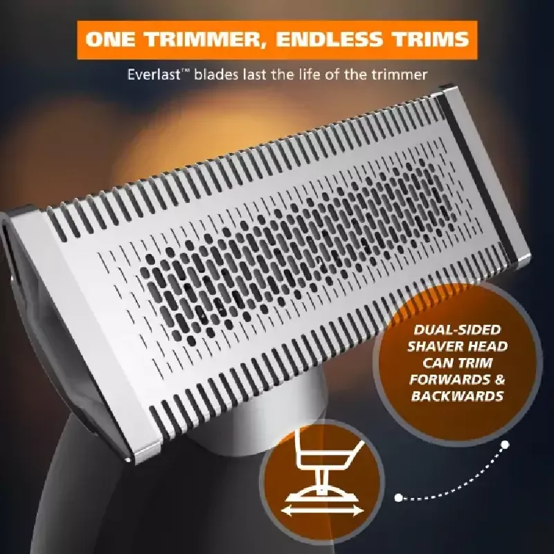 Wahl Hybrid Electric Razor & Beard Trimmer TrimNinja™ with 4 Guide Combs 3031009