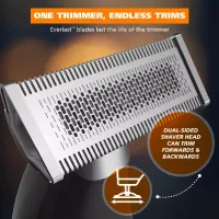 Wahl Hybrid Electric Razor & Beard Trimmer TrimNinja™ with 4 Guide Combs 3031009